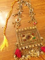 Tavez Pendant And Old Parts Necklace