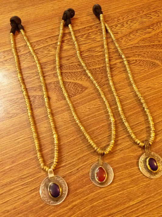 Simple Beaded And Coins Chokar