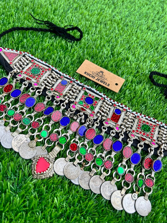 Afghani Experimental Quirky Charm Choker