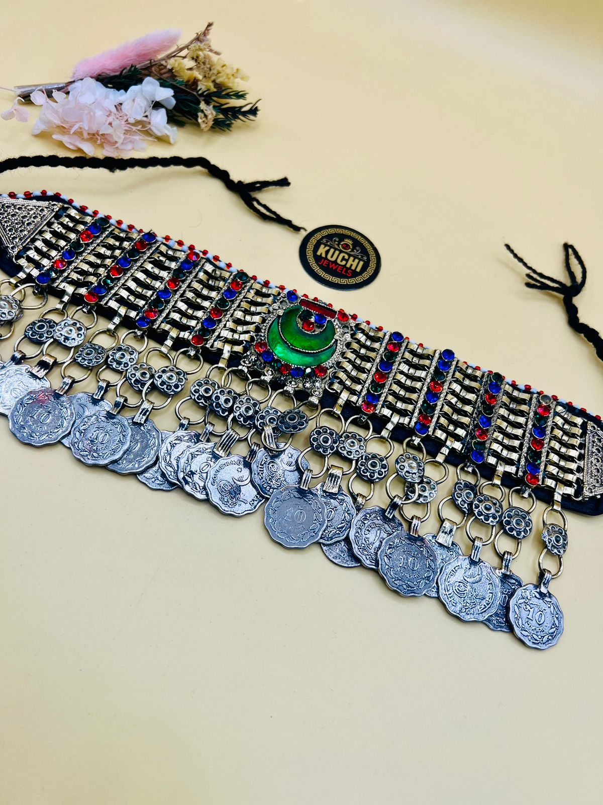 Antique Vintage Afghani Choker