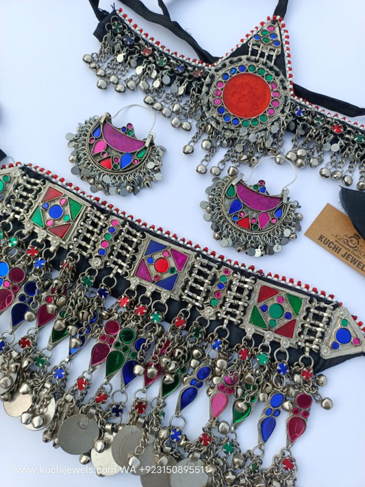 Double Bells Layer Choker Set