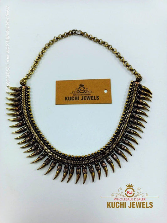 Golden Spike Indian Choker