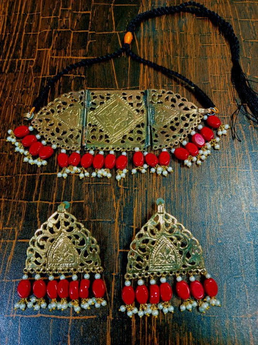 Gypsy Bohemian Ethnic Choker Set