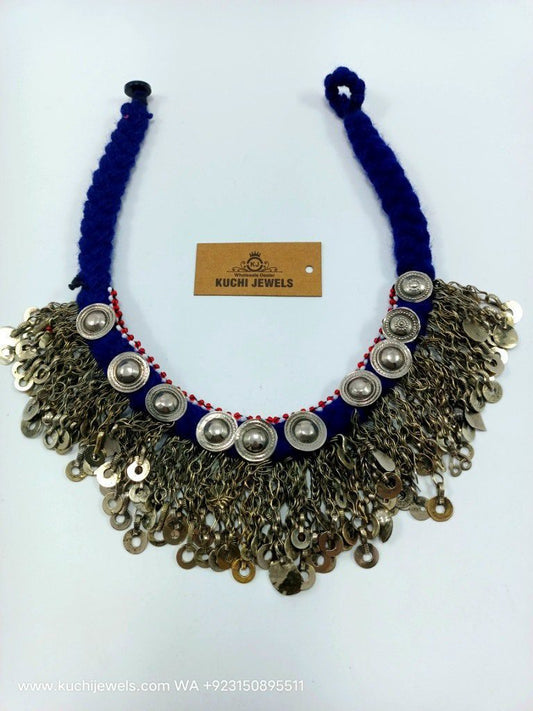 Gypsy Chain Blue Choker