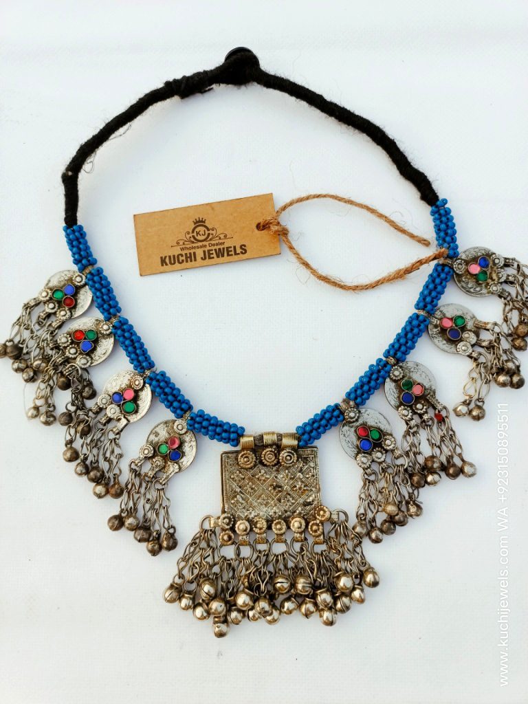 Gypsy Pendant Afghani Choker