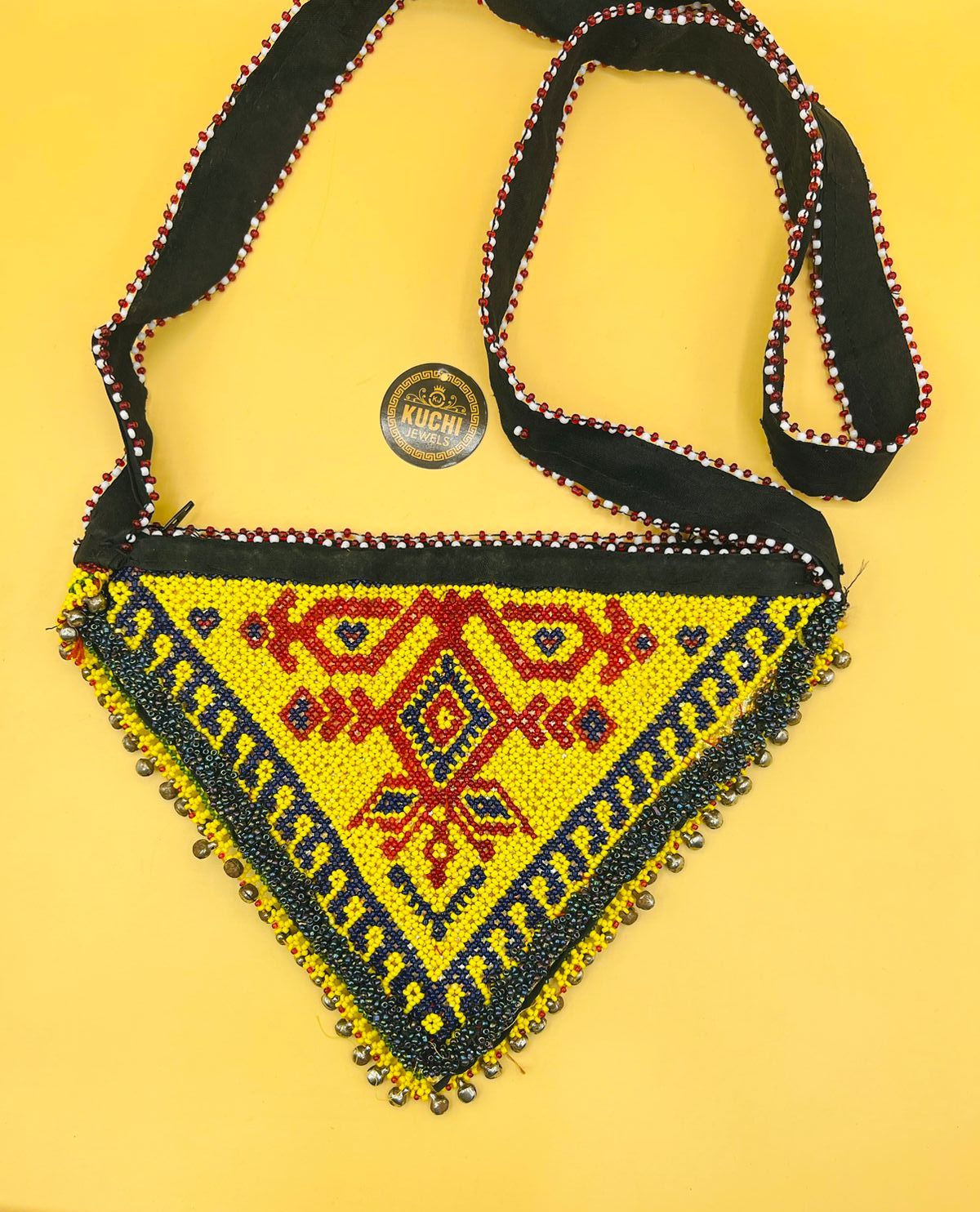 Handmade Afghani Beaded Bag