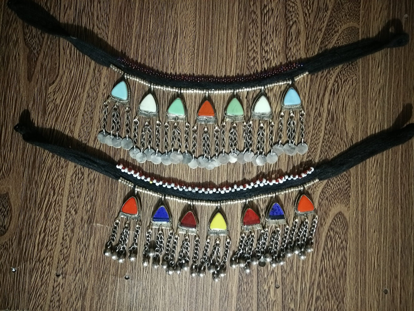 Multi Coloured Pendant Chokar