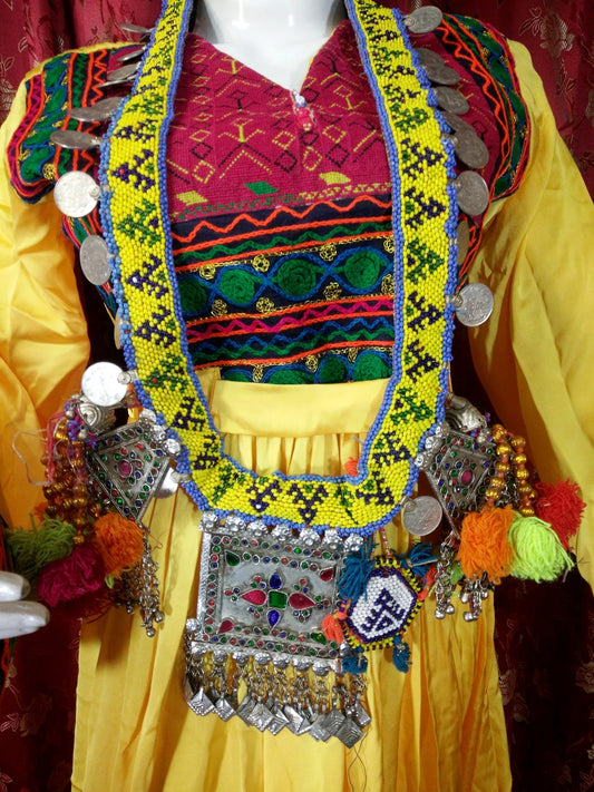 Big Necklace/Belt With Pendant & Coins