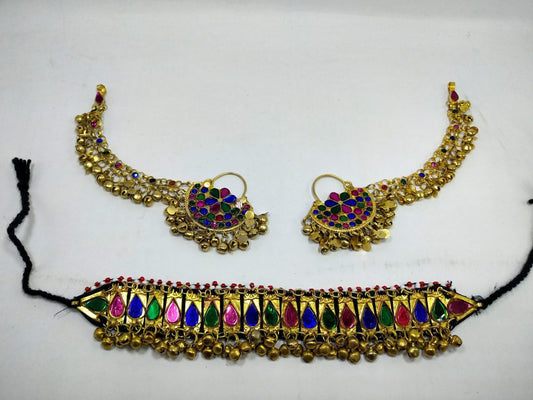 Gypsy Smart Choker & Sahara Ear Ring