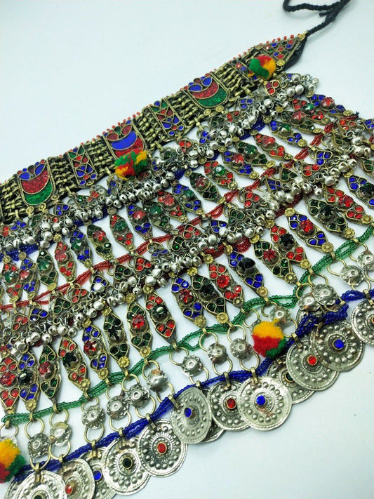 Heavy Multi Stone Beads Choker