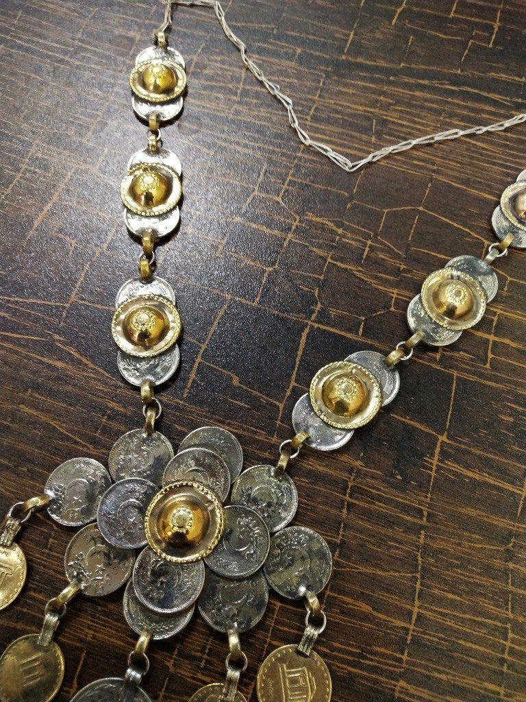 Coins Bunch Tribal Necklace