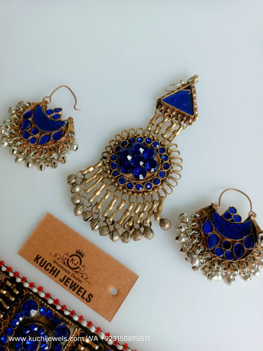 Afghan Tribal Fashion Necklace Set