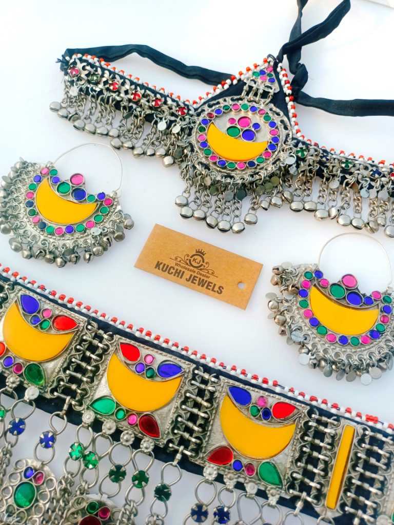 Wedding Season Mehndi Function Afghan Choker Set