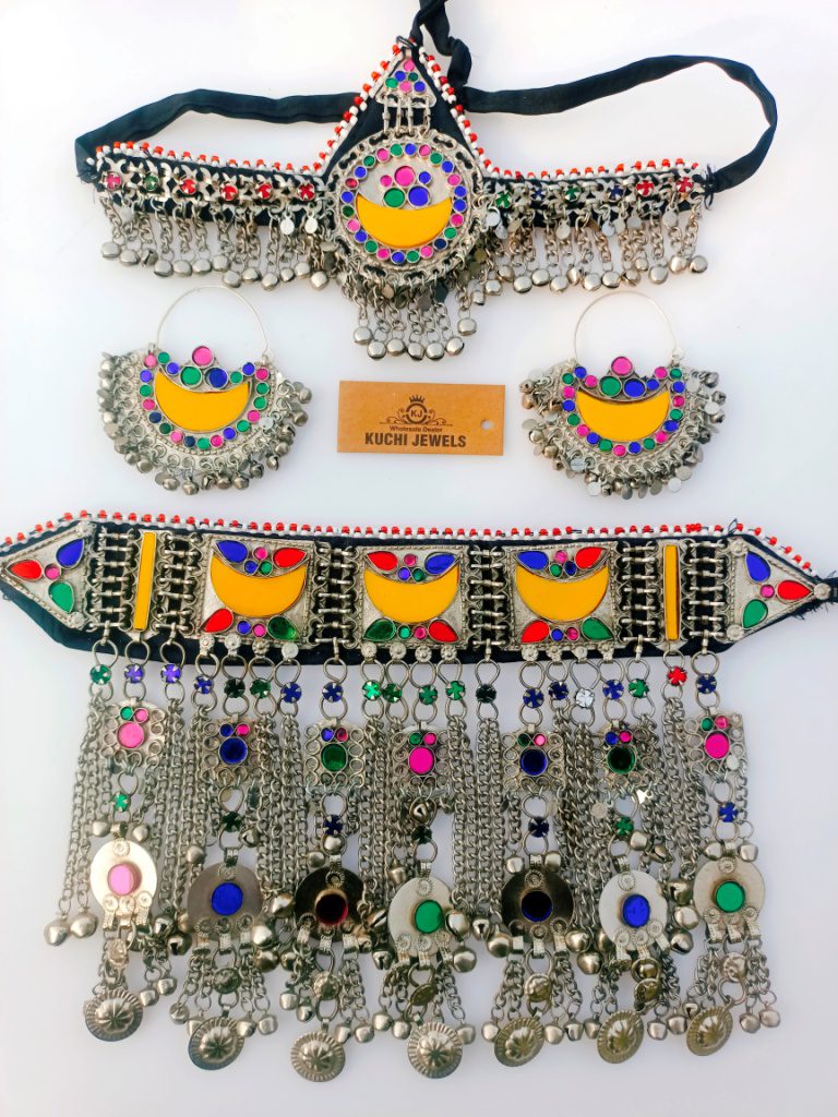 Wedding Season Mehndi Function Afghan Choker Set