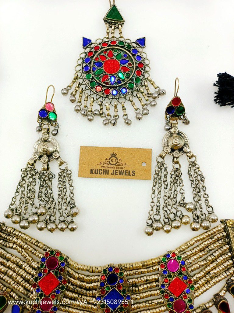 Long Bells Vintage Choker Boho Set