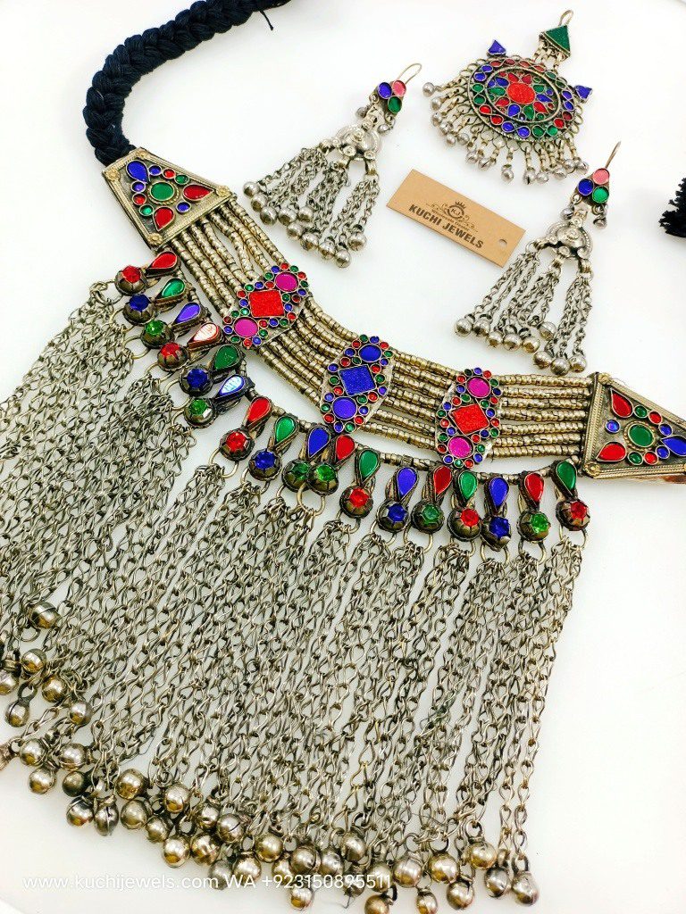 Long Bells Vintage Choker Boho Set