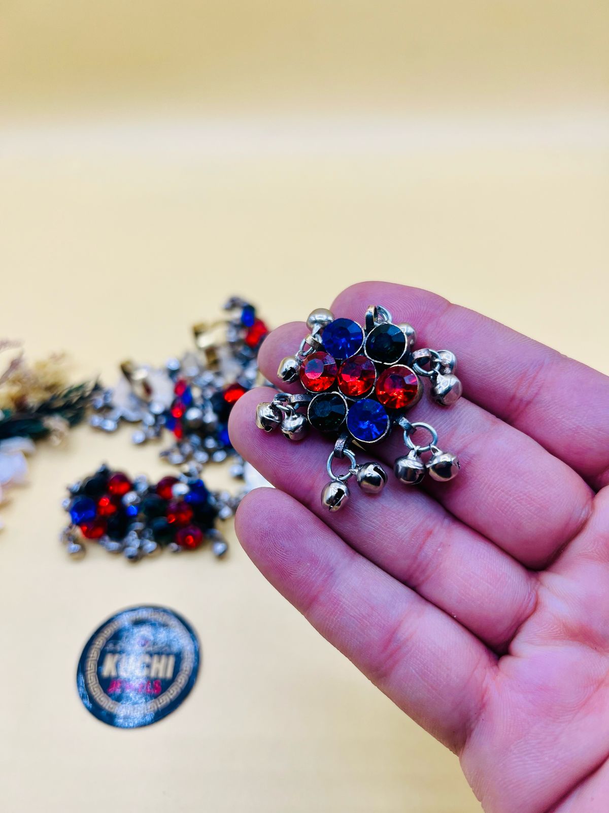 Multi Stone And Bells Ring