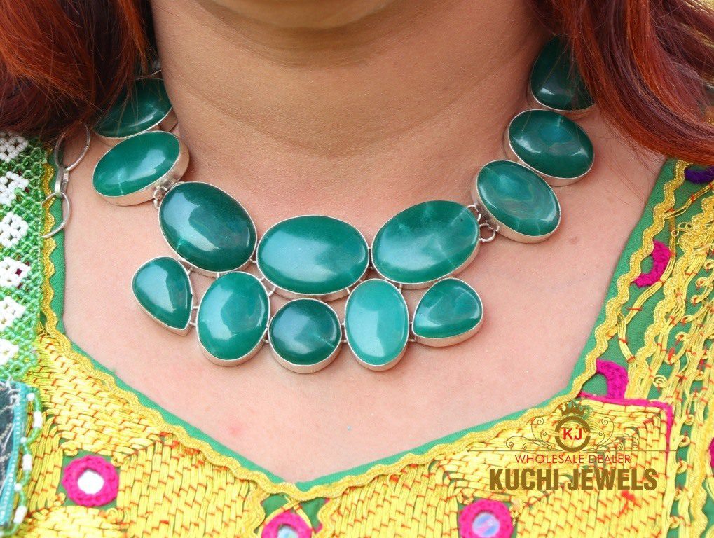 Old Era Fashion Stone Necklace