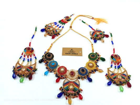 Indian Tradtional Bridal Neckalce Set