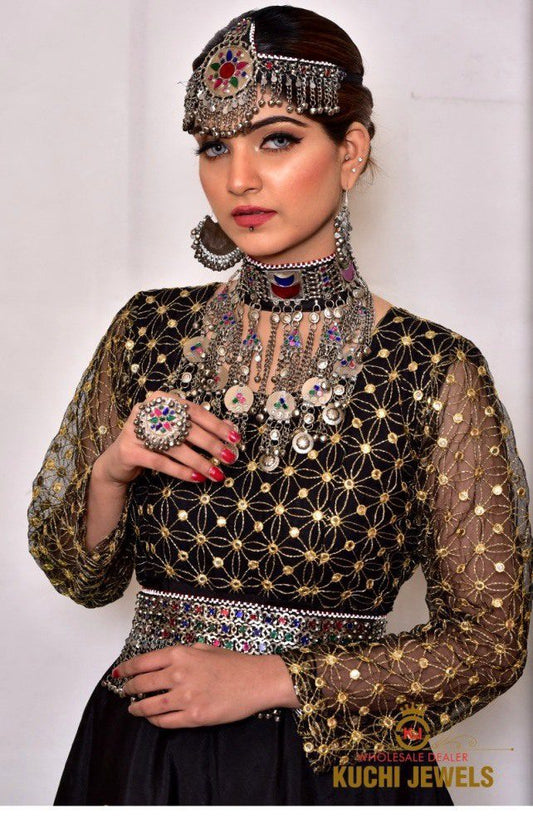 Turkish Queen Long Bells Choker Set