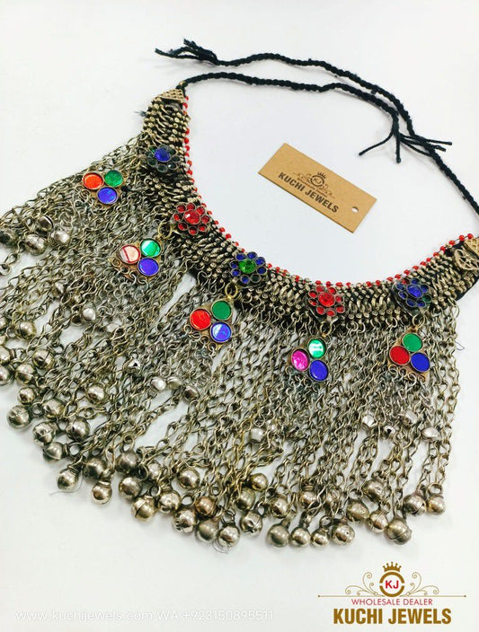 Vintage Long Bells Queen Choker