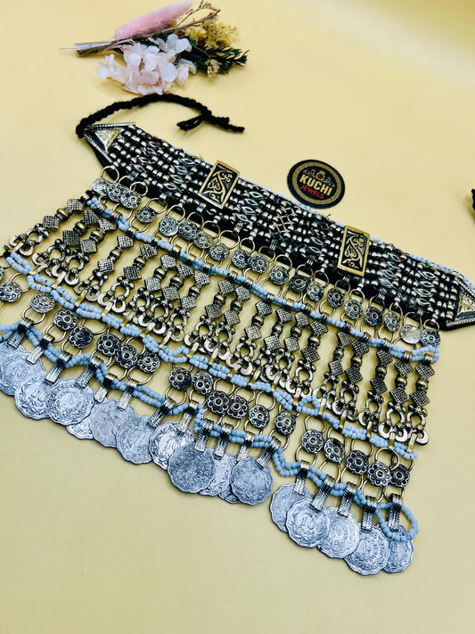 Vintage Coins Afghani Choker