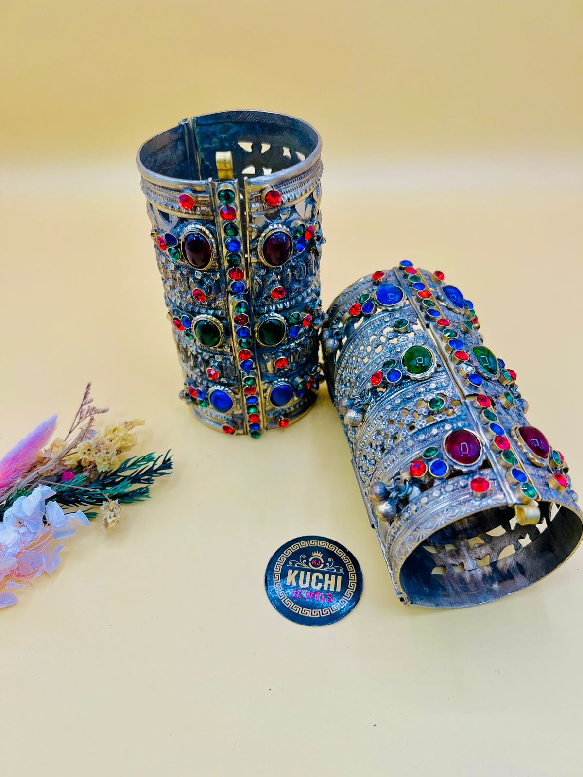 Vintage Ethnic Long Afghan Traditional Bracelet