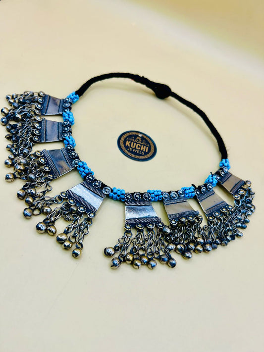 Afghani Pendants Stylish Choker