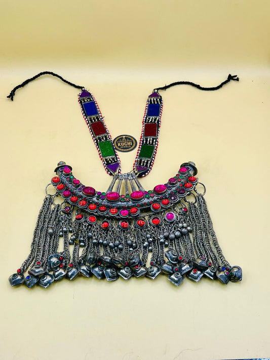 Heavy Vintage Pendant Kuchi Necklace