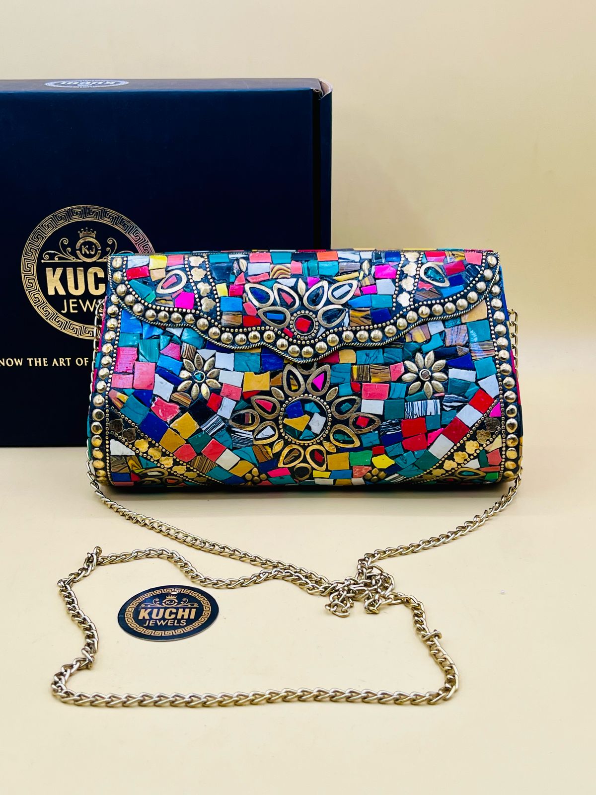 Indian Stone Ladies Purse