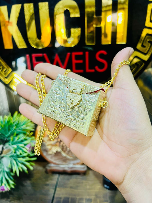 Mini Baby Golden Metal Bag