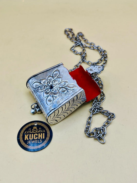 Mini Baby Silver Metal Bag