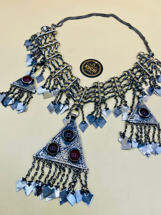 Vintage Unique Metal Necklace-1