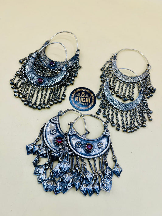 Random Style Vintage Turkmen Earrings