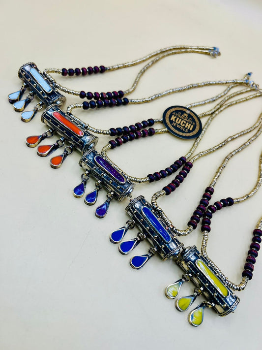 Dholki Pendant Necklace