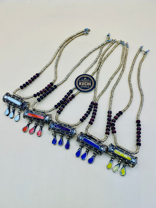 Dholki Pendant Necklace