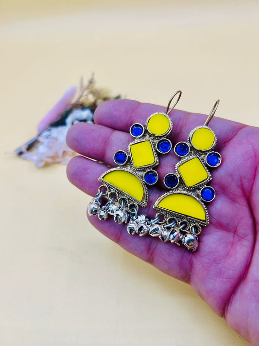 Sleek Style Tiered Earrings