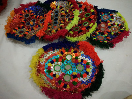 Cholastani Mirror & Wooden handmade Jewelry Tray