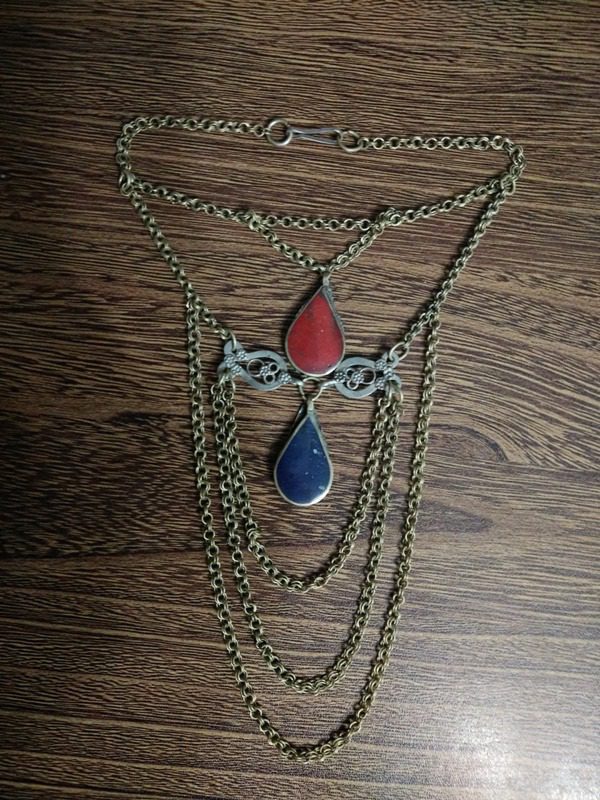 Upper Arm Cuff Double Stone