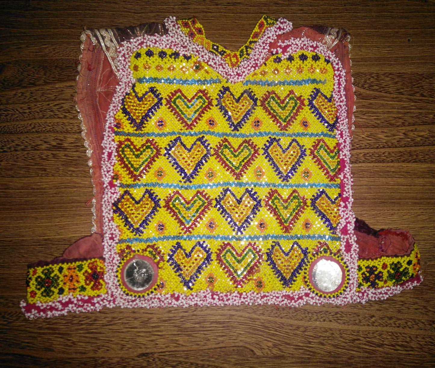 Multi Beads Afghani Vest