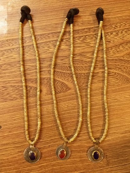 Simple Beaded And Coins Chokar