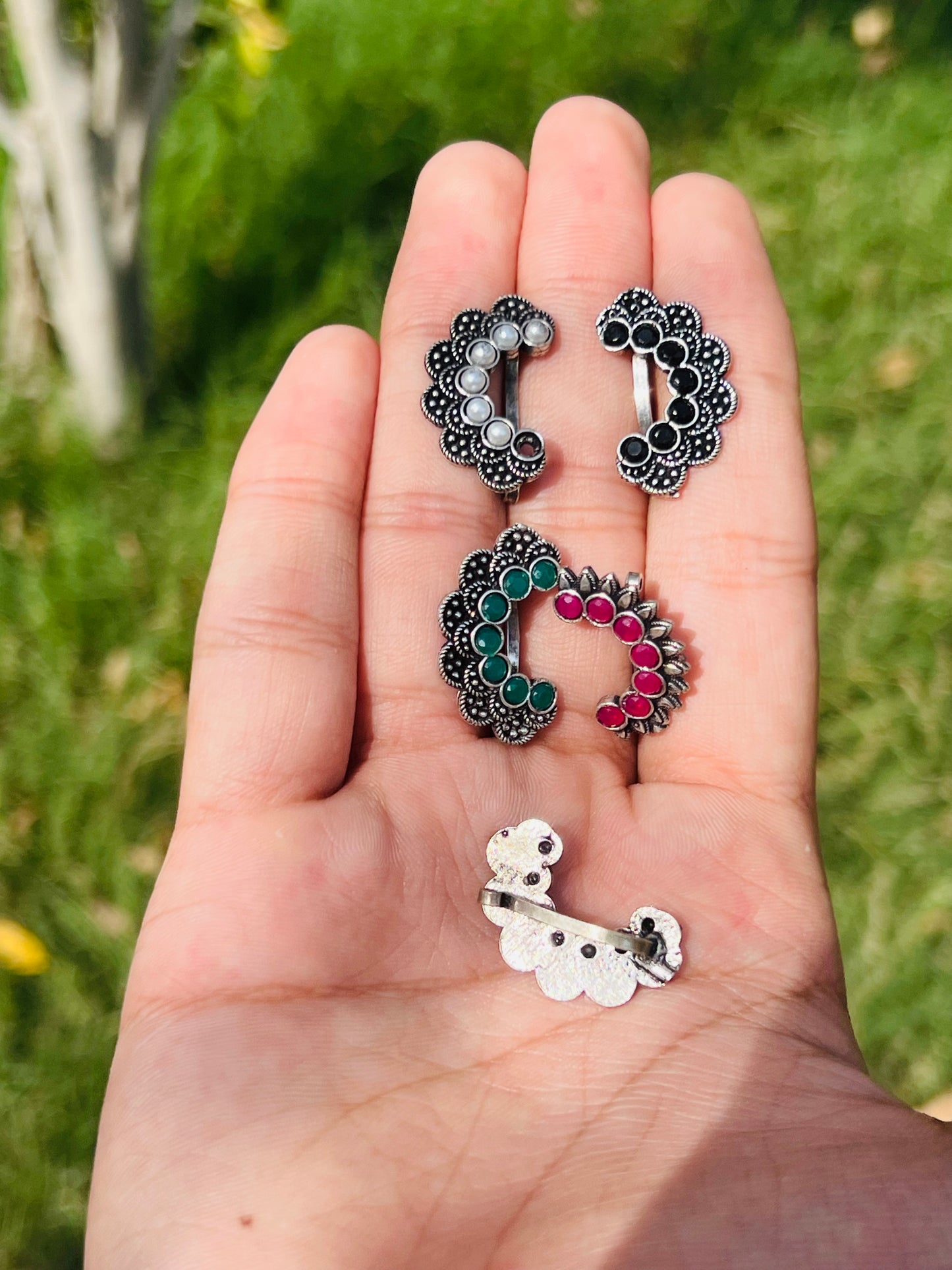 Large Size Indian Nose Clip (One Piece) Design-1