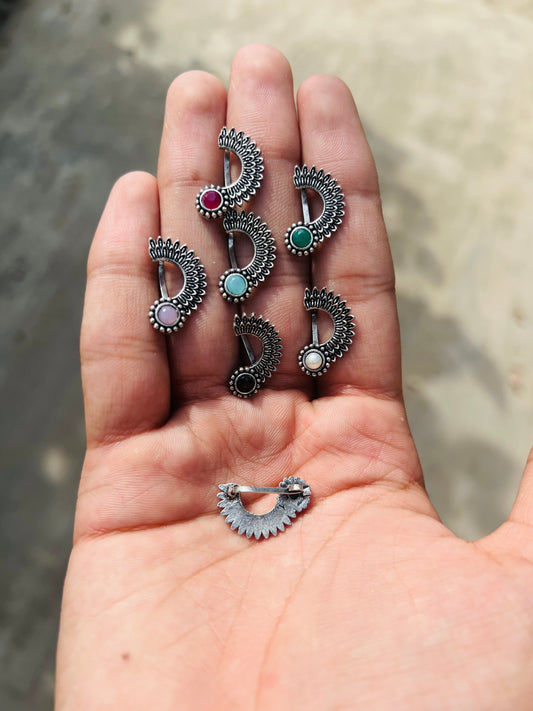 Large Size Indian Nose Clip (One Piece) Design-7