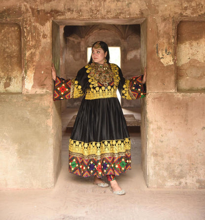 Afghani Large Skirt Dress