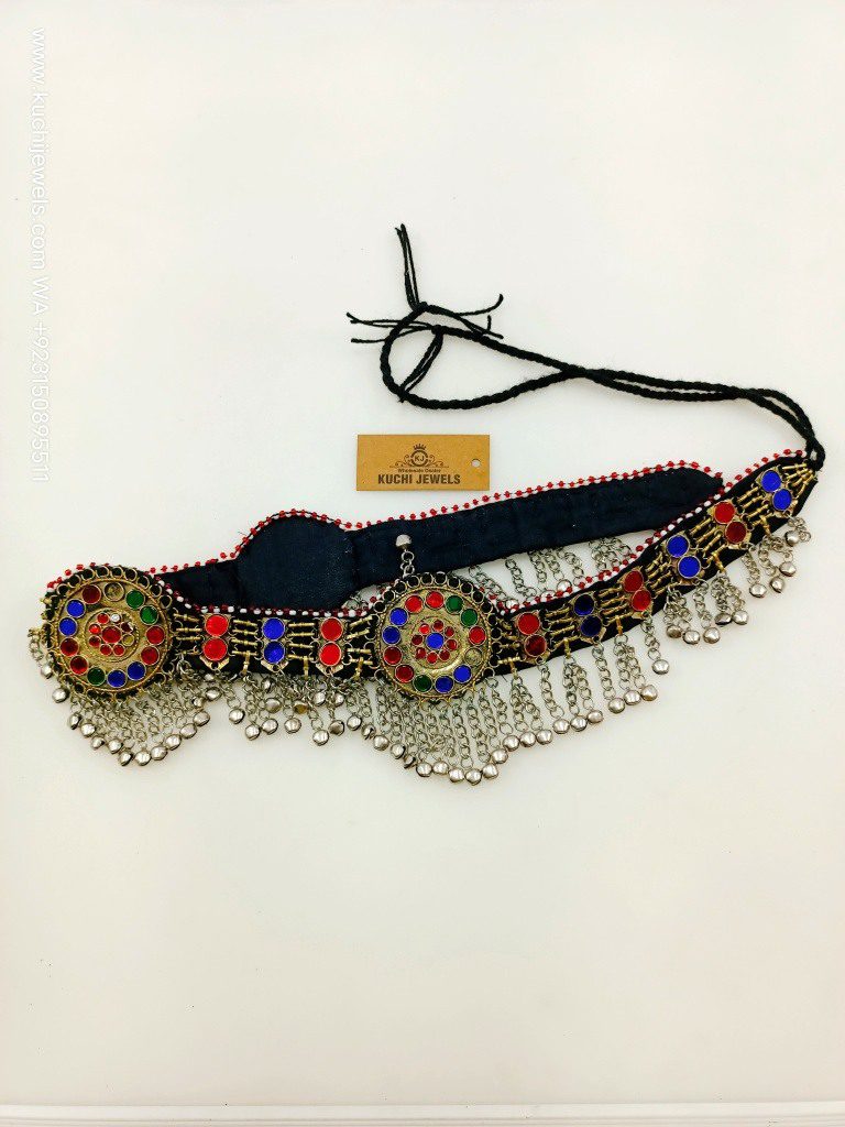 Afghani Multi Stone Belly Belt