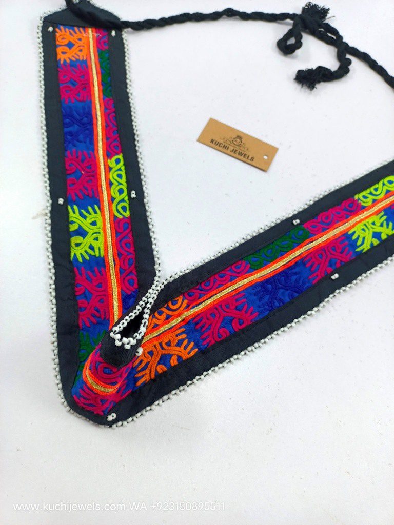 Afghani Thread Style Fabric Belt