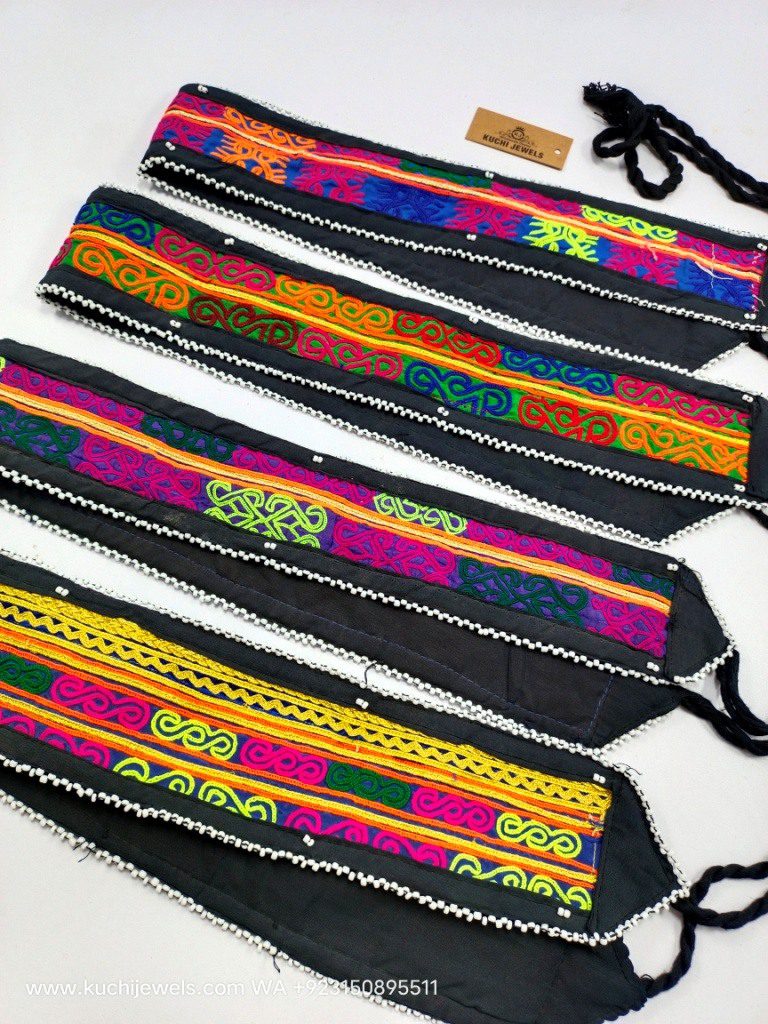 Afghani Thread Style Fabric Belt