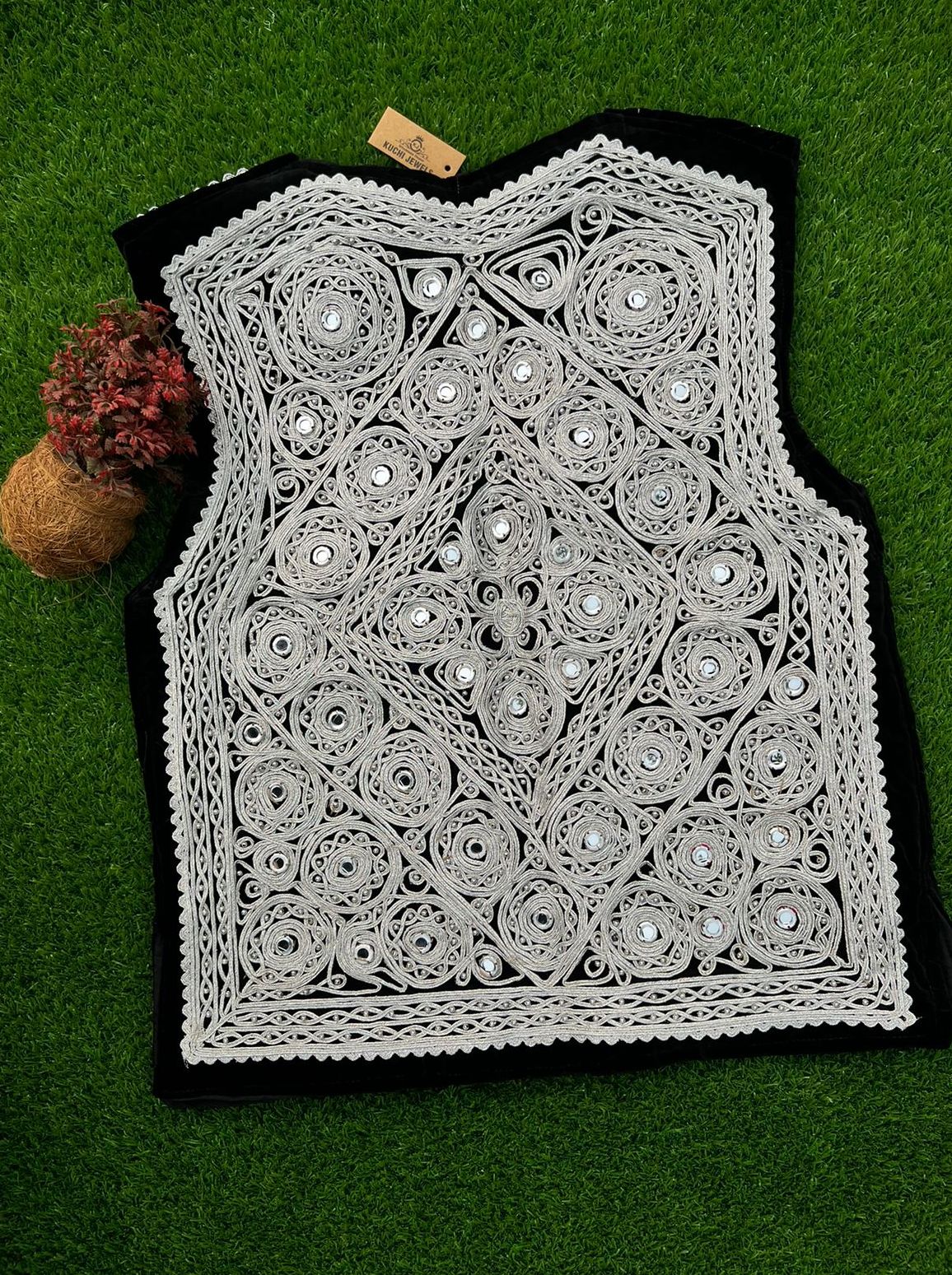 Afghani Embroidered Vest