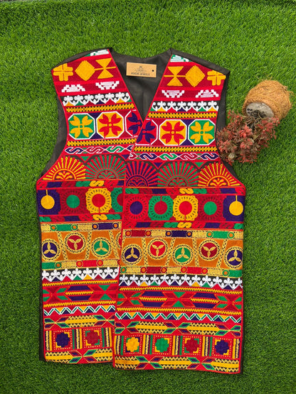 Afghani Embroidered Vest