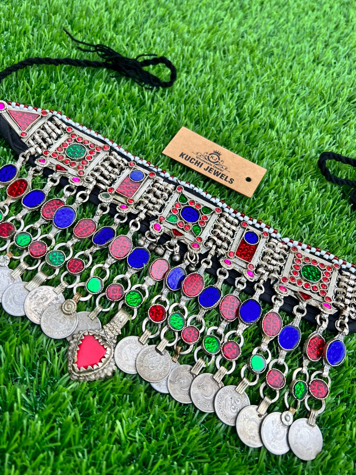 Afghani Experimental Quirky Charm Choker